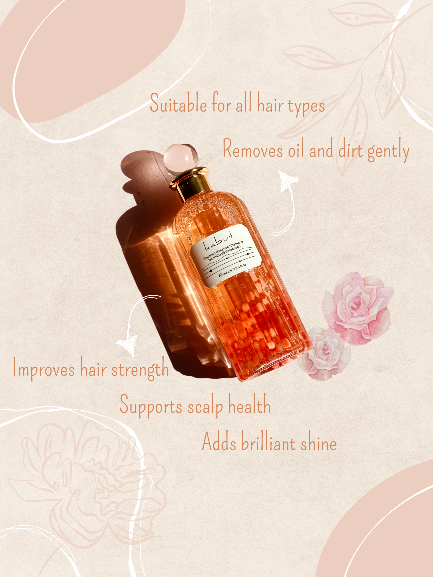 Kabut Diamond Crystal Essence Shampoo