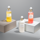 KABUT Premium Care Trio Bundle  - Amber Pink Gemstone Amino Acid Body Wash + Diamond Essence Shampoo + Tahitian Black Pearl Conditioner