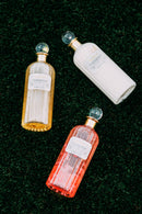 KABUT Premium Care Trio Bundle  - Amber Pink Gemstone Amino Acid Body Wash + Diamond Essence Shampoo + Tahitian Black Pearl Conditioner